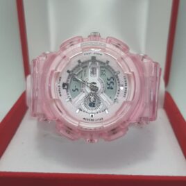 Reloj G-FRC deportivo para dama,rosado.